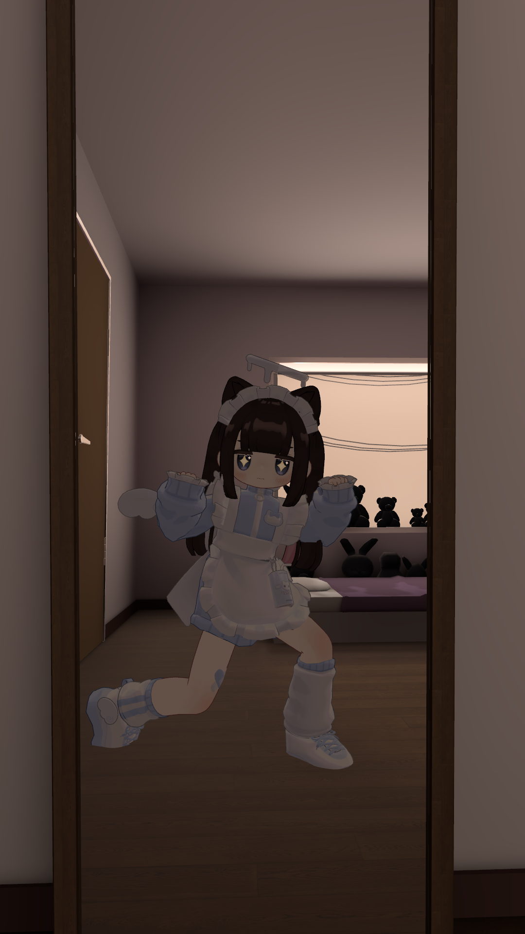 flexing in VRC